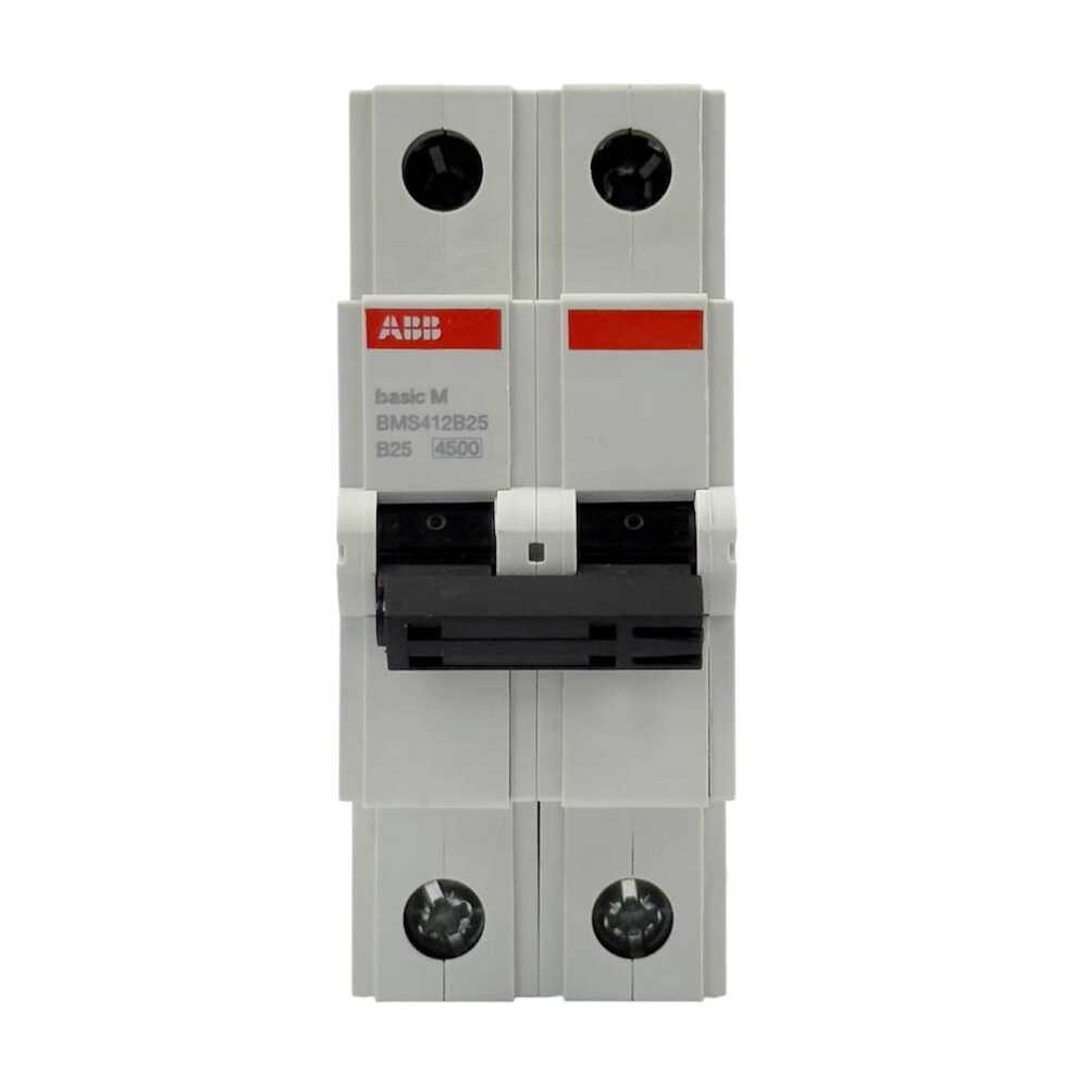 Автоматический выключатель ABB basic M 2P B25 ( 2CDS642041R0255 )